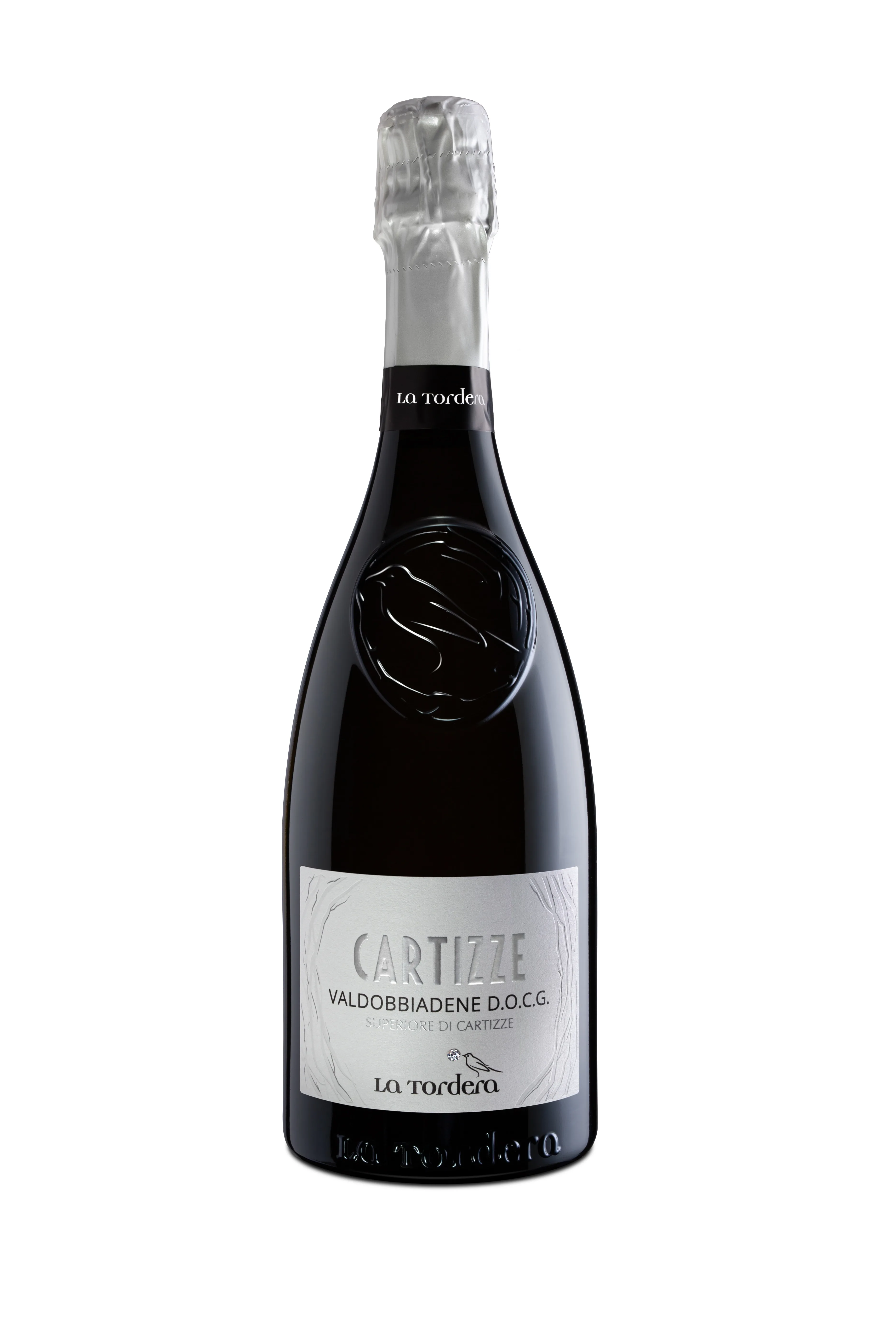Dzirkstošais vīns La Tordera Valdobbiadene Prosecco Superiore DOCG cartizze, sauss, 11,5%, 0,75 l
