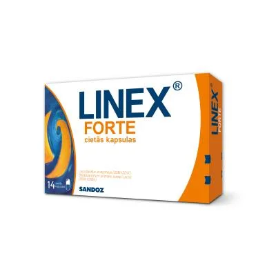 Linex Forte cietās kapsulas N14