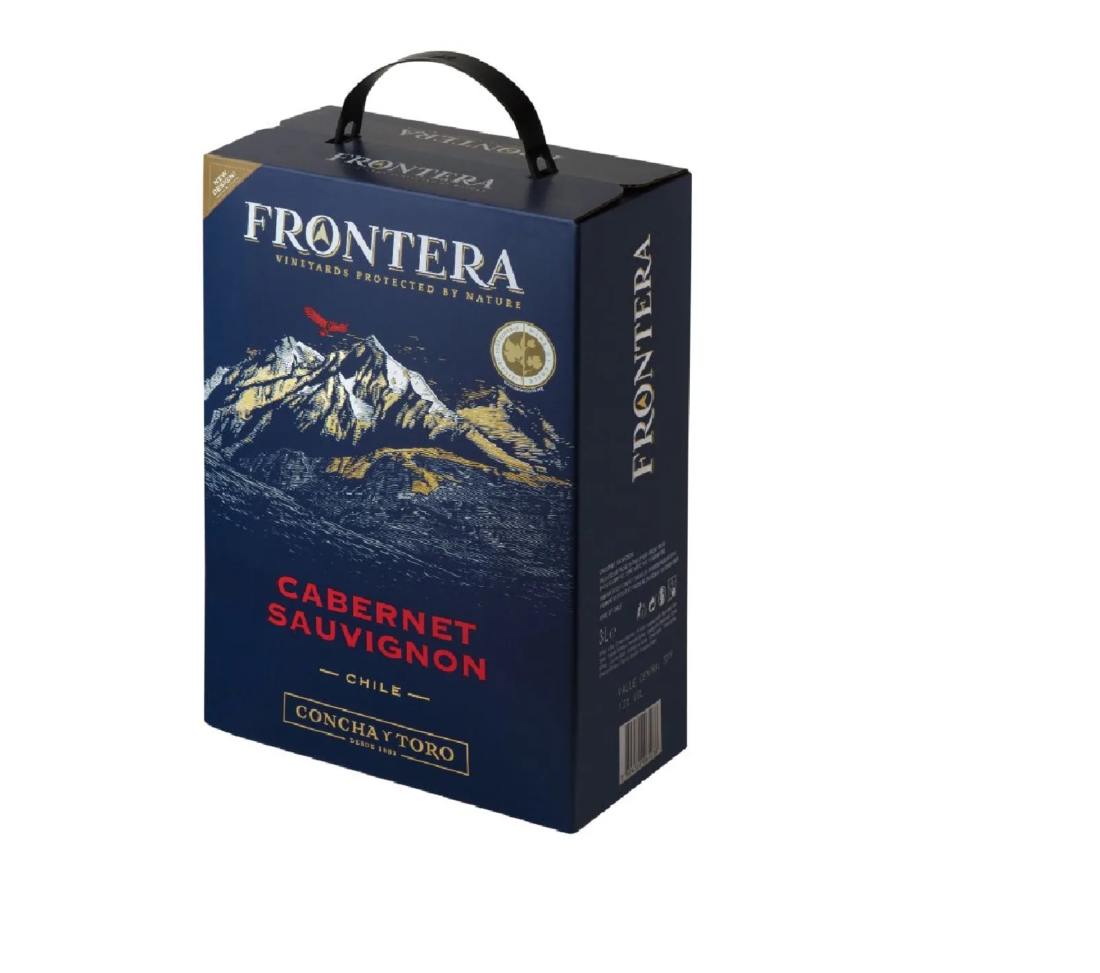 Sarkanvīns Frontera Cabernet Sauvignon, sauss, 13%, bib, 3 l