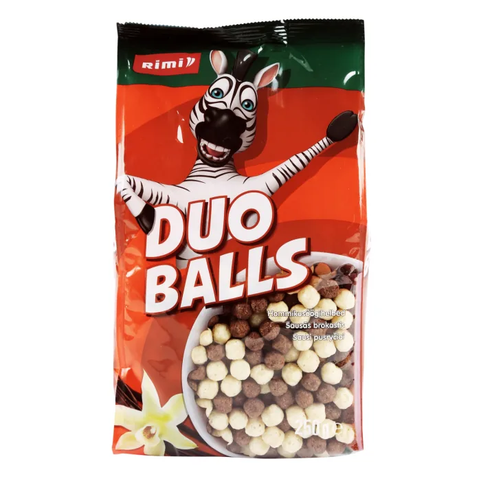 SAUSĀS BROKASTIS RIMI DUO BALLS 250G