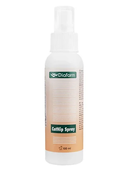 Diafarm Catnip Piesaistes Sprejs kaķiem, 100 ml