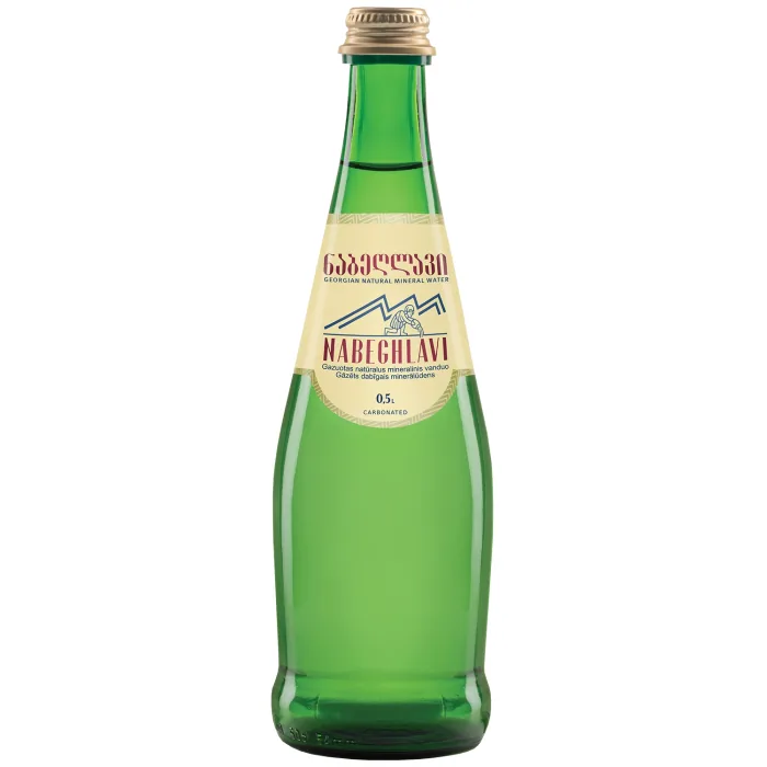 MINERĀLŪDENS NABEGHLAVI GĀZĒTS 0,5L STIKLS