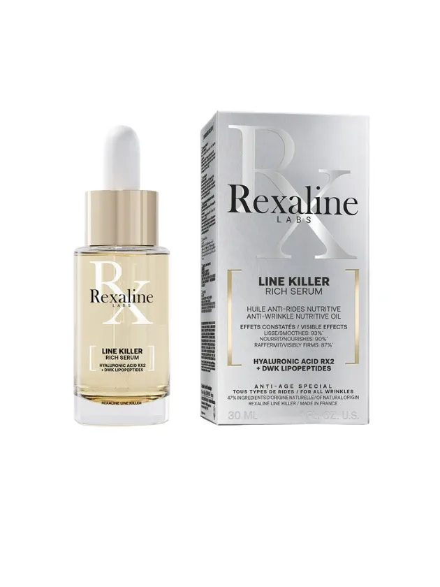 Rexaline Line Killer barojoša pretgrumbu sejas eļļa, 30 ml