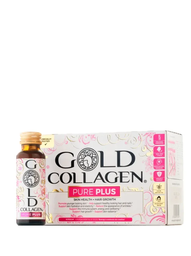 Gold Collagen Pure Plus Flakoni, 10 x 50 ml
