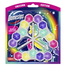 TUALETES BLOKS DOMESTOS UNICORN EDITION 3X50G