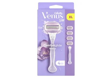 SKUVEKLIS GILLETTE VENUS BREEZE +4KASETES