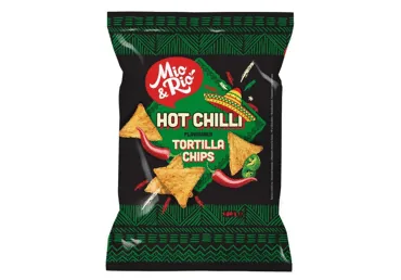 ČIPSI TORTILLA MIO&RIO AR ČILI 140G