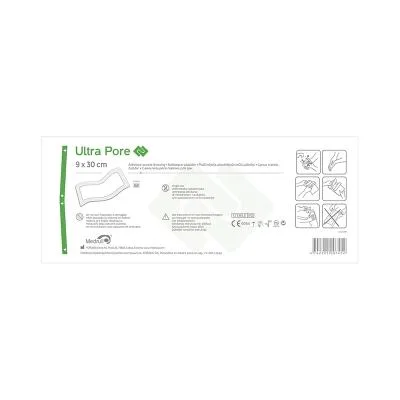 Medrull Ultra Pore pašl.abs.ster. pārsējs 9 x 30 cm N1