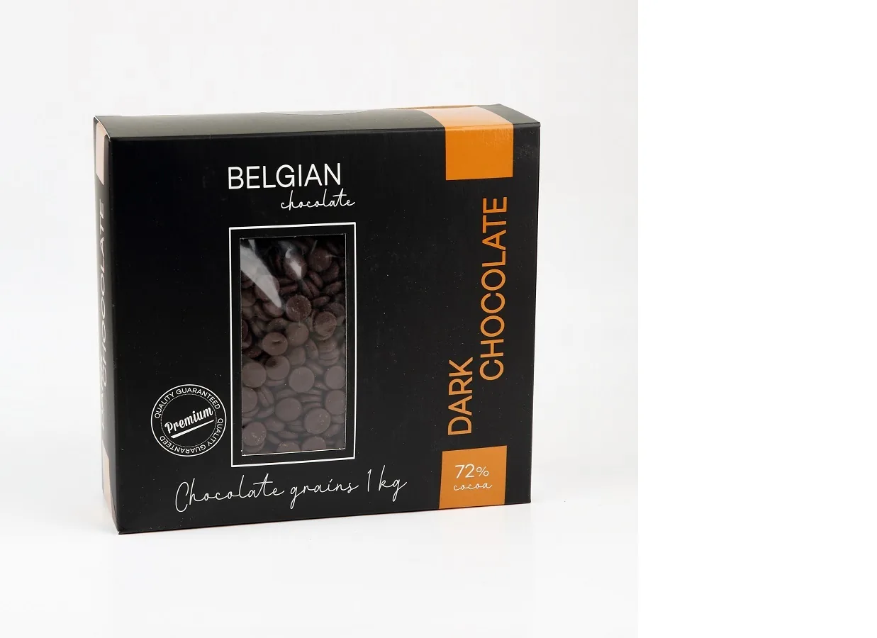 TUMŠĀ ŠOKOLĀDE VELICHE 72%, 1KG