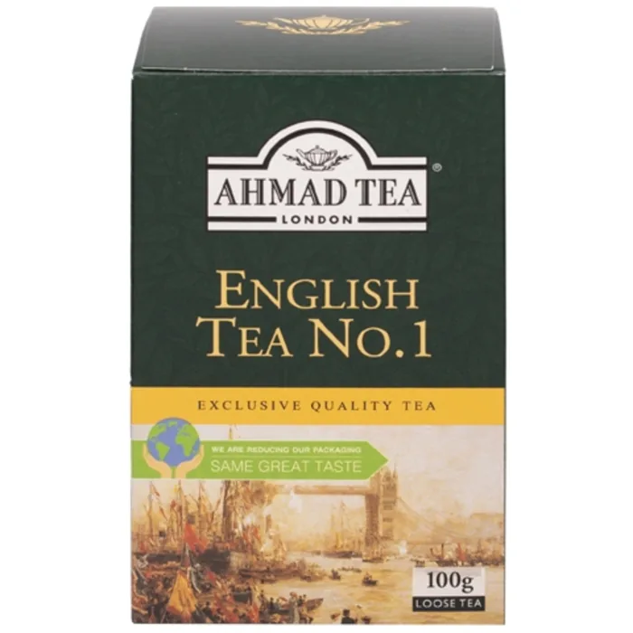MELNĀ TĒJA AHMAD TEA ENGLISH NR.1 100G