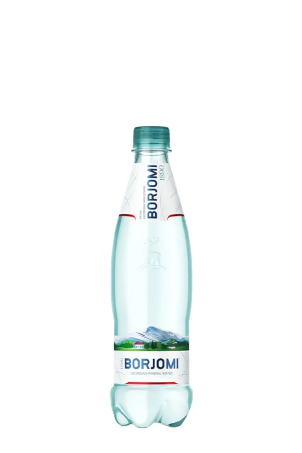 DABĪGS GĀZĒTS MINERĀLŪDENS BORJOMI 0,5L