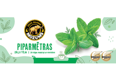 TĒJA MOŽUMS PIPARMĒTRAS 20PAC. 30G