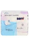 SENI SOFT SUPER ABSORBĒJOŠIE PALADZIŅI, 60X60CM, 30GAB.