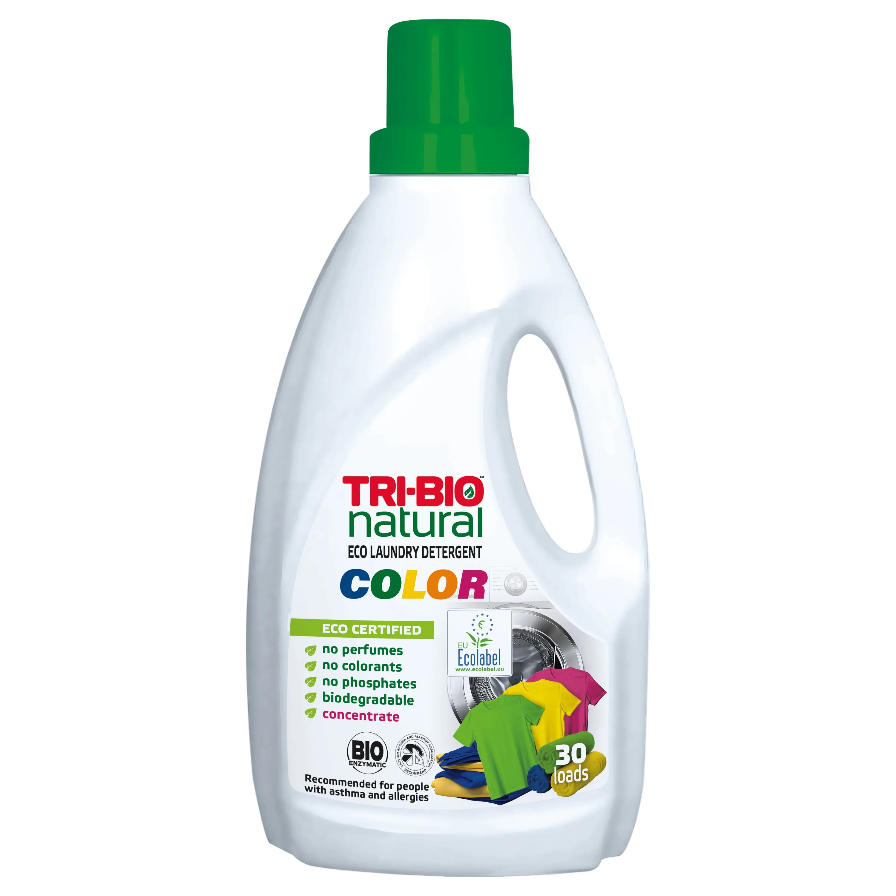 LĪDZEKLIS KRĀSAINAS VEĻAS MAZGĀŠANAI TRI-BIO, 1.42L