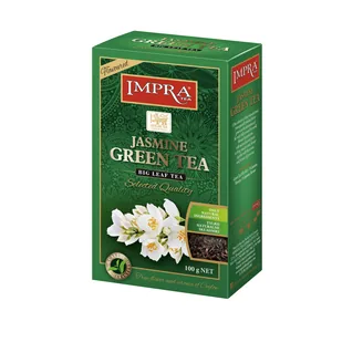 TĒJA ZAĻĀ IMPRA JASMINE 100G
