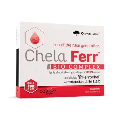 Olimplabs Chela-Ferr Bioactiv Complex kapsulas N30