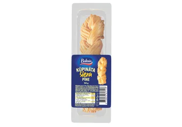KŪPINĀTA SIERA PĪNE BALTAIS 150G