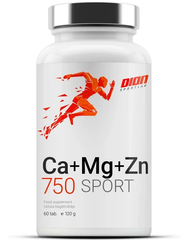 Dion Sportlab Ca-mg-ZN 750 sport, 60 tabletes