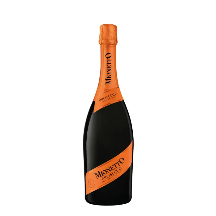 DZIRKSTOŠAIS VĪNS MIONETTO PROSECCO DOC BRUT GLERA STIPRINĀTS SAUSAIS 11% 0,75L