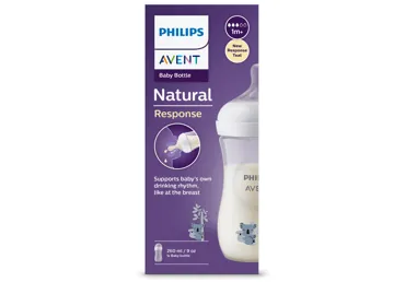 BAROŠANAS PUDELĪTE AVENT KOALA 1M+ 260ML