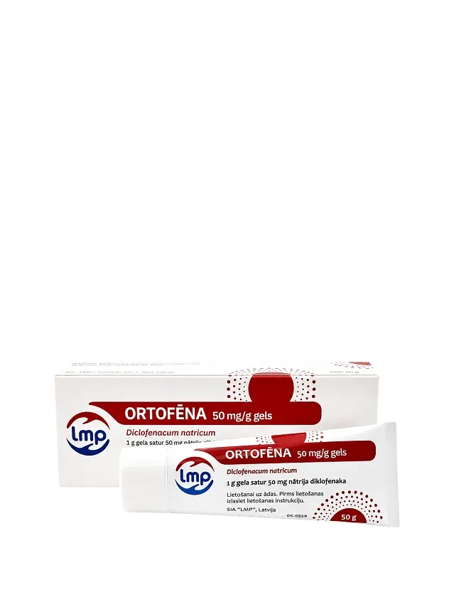 Ortofēna 50 mg/G gels, 50 g