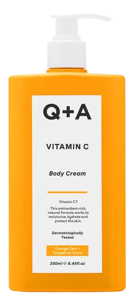 Q+A Vitamin C attīrošs krēms, 250 ml