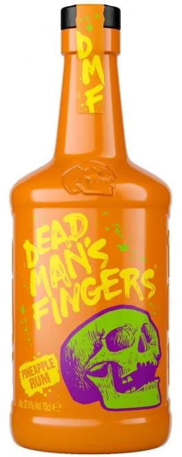 STIPRS ALKOHOLISKS DZĒRIENS AR RUMA UN ANANĀSU GARŠU DEAD MAN'S FINGER, 37.5%, 0.05L
