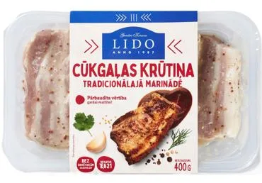 CŪKGAĻAS KRŪTIŅA TRADICIONĀLAJĀ MARINĀDĒ LIDO 400G
