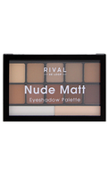 RIVAL DE LOOP NUDE MATT ACU ĒNU PALETE, 01, 1GAB.