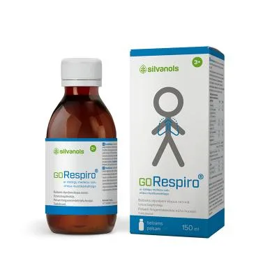 Gorespiro ar dabīgu melleņu sulu balzams 150 ml