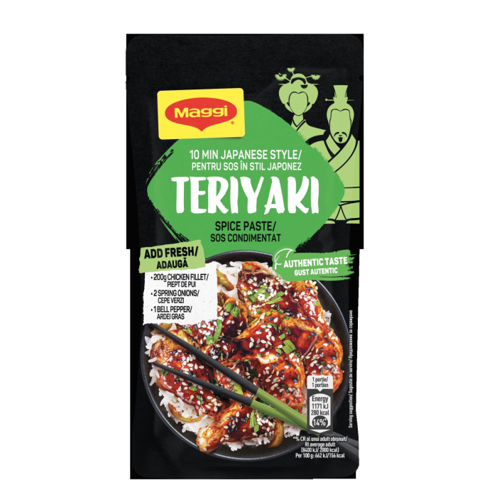 VISTAS MĒRCE MAGGI TERIJAKI GARŠAS 65G
