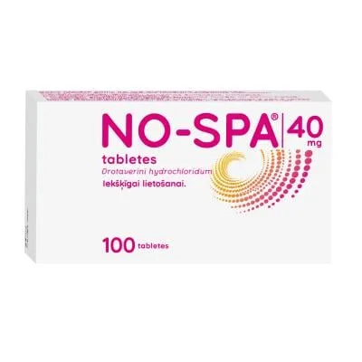 No-Spa 40 mg tabletes N100
