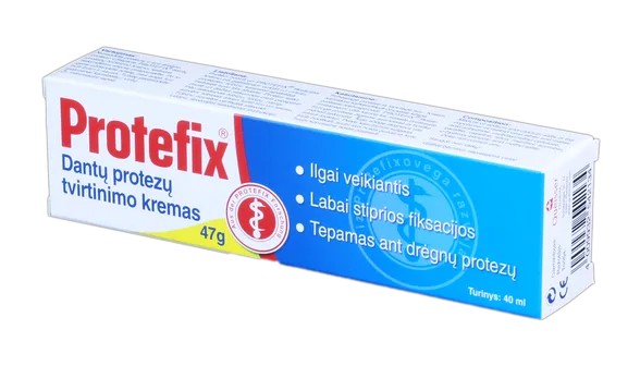 Protefix Half-Creme fiksācijas krēms zobu protēzēm, 40 ml