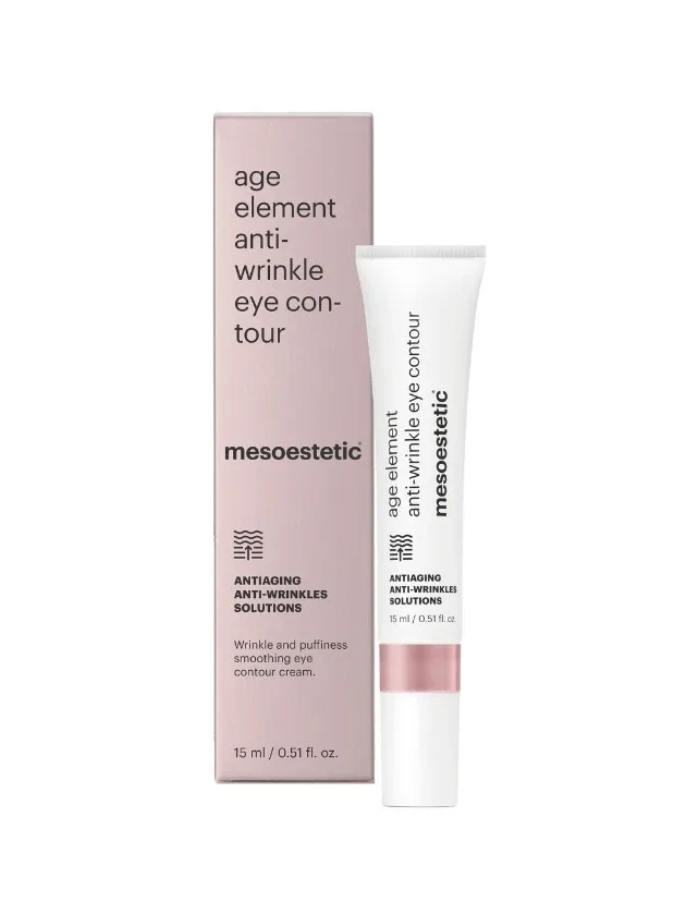 Mesoestetic Age Element Anti-Wrinkle grumbiņas izlīdzinošs acu krēms, 15 ml