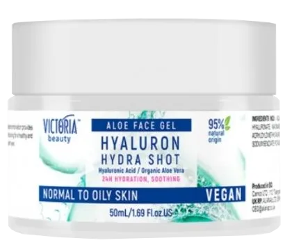 Victoria Beauty Hyaluron Hydra Shot gels sejas krēms, 50 ml