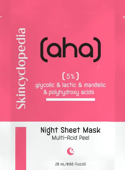 Skincyclopedia With Aha and pha acids 5% sejas maska, 1 gab.