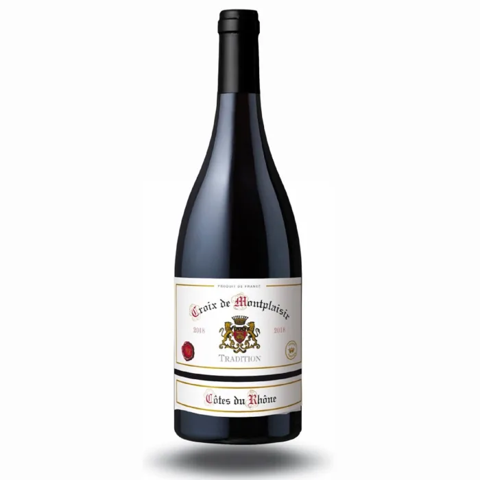 Красное вино Croix de Montplaisir Côtes du Rhône 14%, 0,75 л