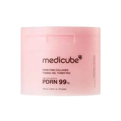 Medicube PDRN Pink Collagen toning gel toner pad spilventiņi N70