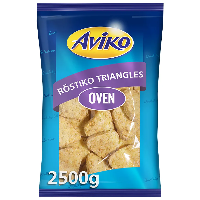 SALDĒTI KARTUPEĻU TRĪSSTŪRĪŠI ROSTIKO TRIANGLES OVEN AVIKO 2,5KG