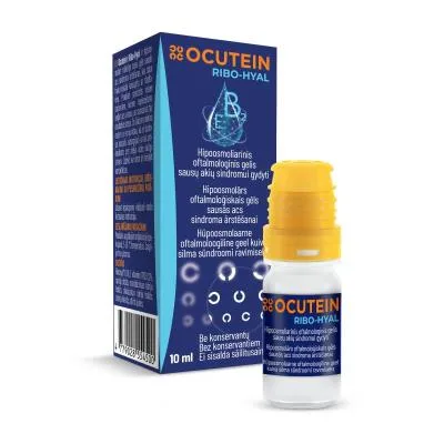 Ocutein Ribo Hyal acu gels 10 ml
