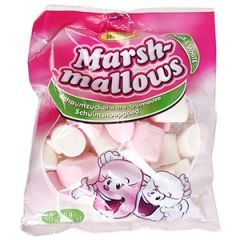 MARŠMELOVI WOOGIE ROZĀ UN BALTI 200G