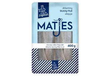SIĻĶU FILEJA MATJES EĻĻĀ ZIGMAS 400G