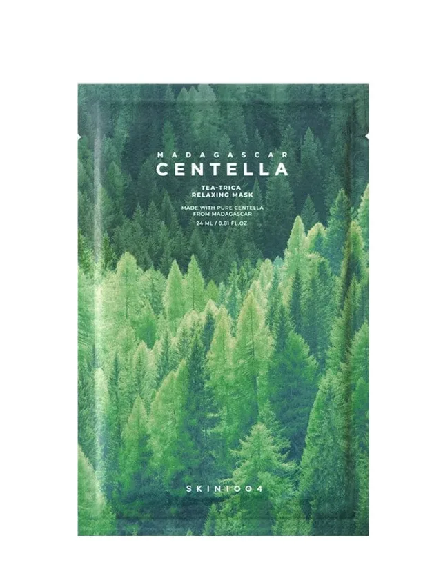 SKIN1004 Madagascar Centella Tea-Trica relaxing maska, 24 ml