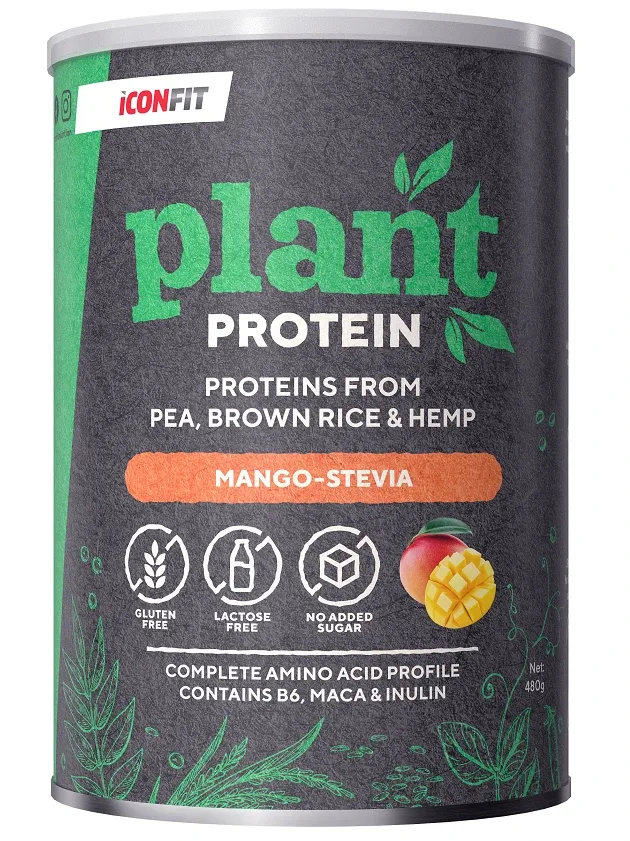 Iconfit augu proteīns mango un stēvija, 480 g