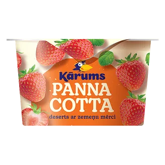 DESERTS KĀRUMS PANNA COTTA ZEMEŅU 140G