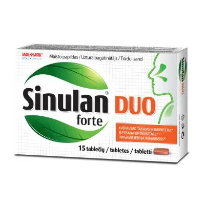 Sinulan Forte Duo tabletes N15