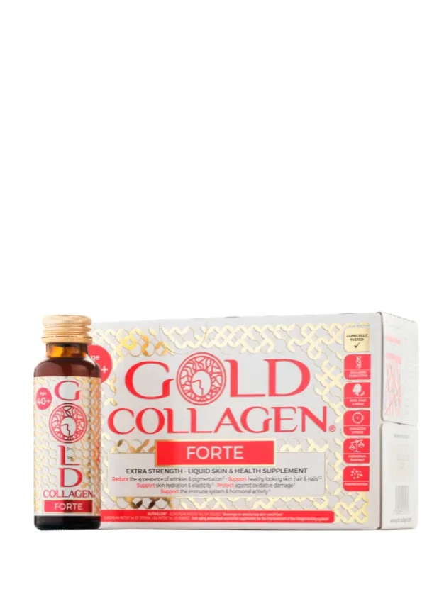 Gold Collagen Forte 40+ flakoni, 10 x 50 ml