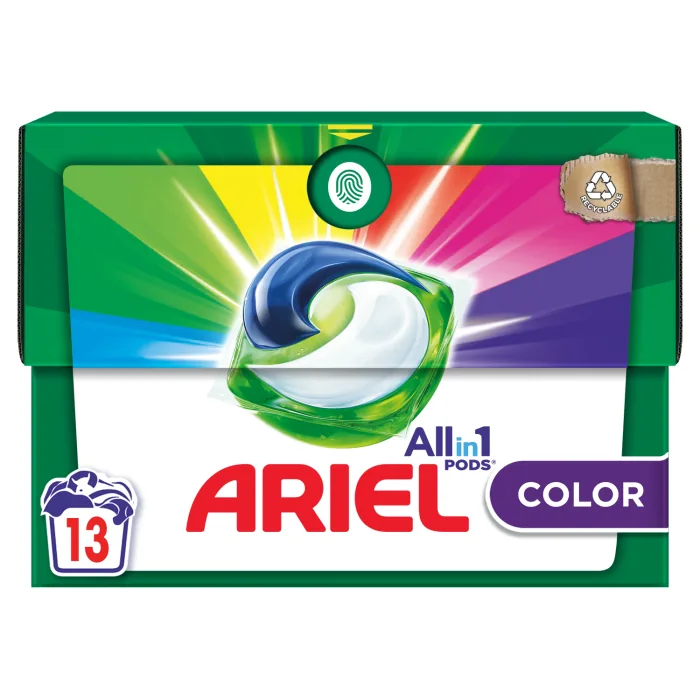 VEĻAS MAZGĀŠANAS KAPSULAS ARIEL COLOR 13 GAB.