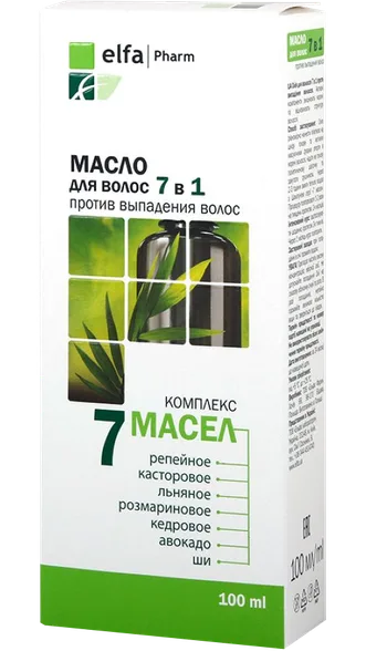 Масло ELFA 7в1, 100 мл