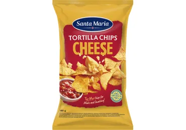 ČIPSI TORTIĻU SANTA MARIA AR SIERU 185G